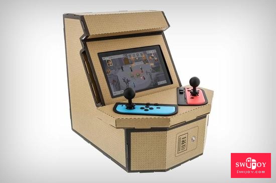 20美元的纸板箱让Switch秒变迷你摇杆街机