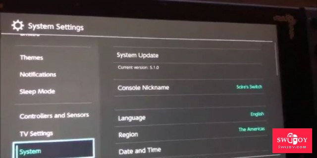 任天堂Switch 5.1.0版本系统发布 全面封杀自制程序