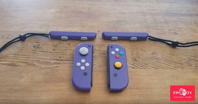 外国玩家自制Game Cube风格Switch手柄Joy-Con