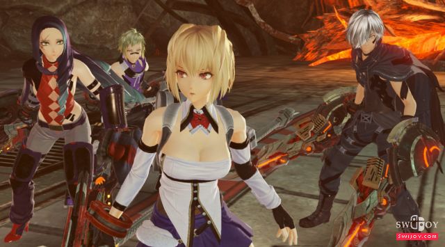 Switch《噬神者3》4人合作实机高清截图发布