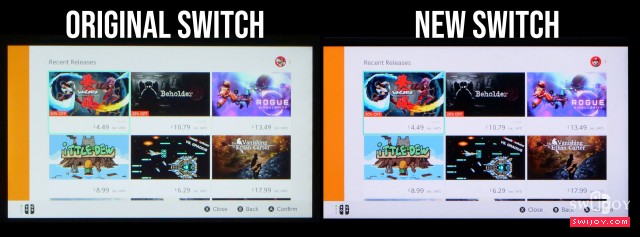 续航增强版Switch功耗相比旧款降低近一倍