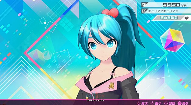 Switch《初音未来：歌姬计划39's》PV欣赏捏人模式曝光