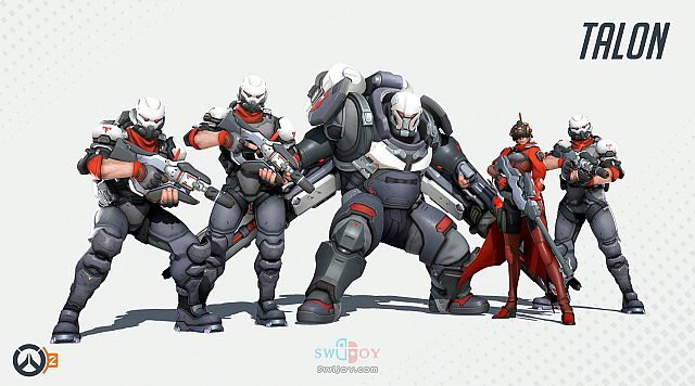 《守望先锋2》人物设定及游戏画面曝光 将发售Switch版