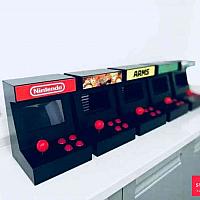 牛人自制限量Switch迷你街机复古外壳底座