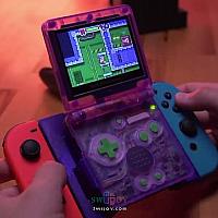 Switch玩家魔改GBA 可接电视大屏用Joy-Con玩游戏
