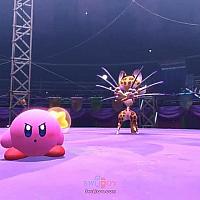 Switch《星之卡比：探索发现》与Boss卡罗琳对战演示