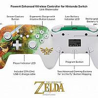PowerA将于本月8号推出“林克水彩”Switch手柄