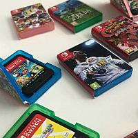 很有爱！老外自制任天堂Switch迷你轻便游戏卡盒