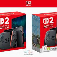 Switch 2主机及游戏包装 桌面UI曝光