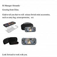 国内周边厂为新型号Switch发邮件宣传周边商品