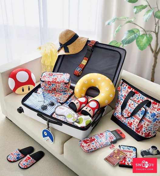 说走就走 任天堂公布16款“超级马力欧”旅行物品周边