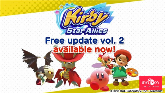 Switch《星之卡比：新星同盟》公开第二弹更新宣传片