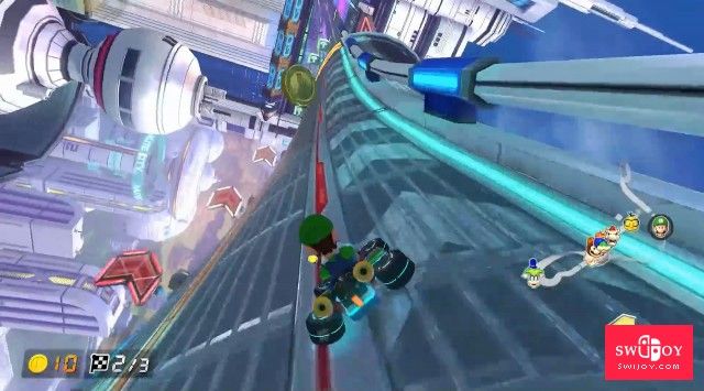 用Switch体验《F-ZERO》玩家恶改《马里奥赛车8豪华版》