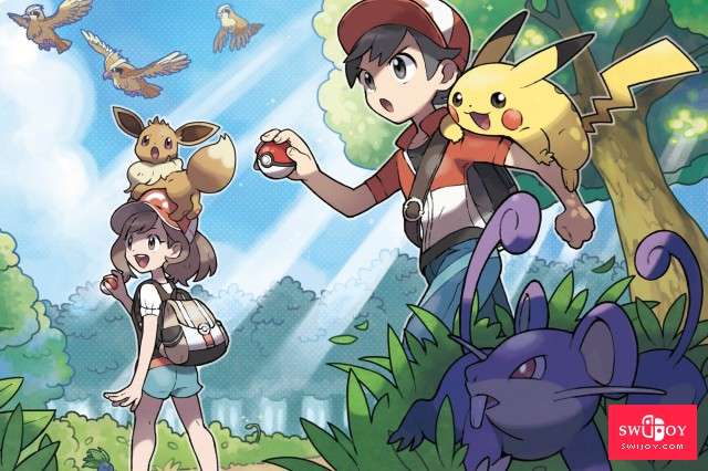 Switch《精灵宝可梦 Let's Go》正式发售 选择皮卡丘还是伊布呢？