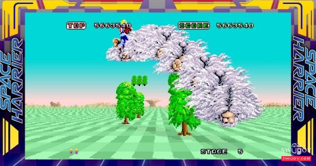 世嘉传奇经典Switch版《太空哈利》本月27日发售