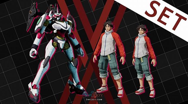 Switch《机甲战魔》与《交响诗篇》动画联动DLC发布