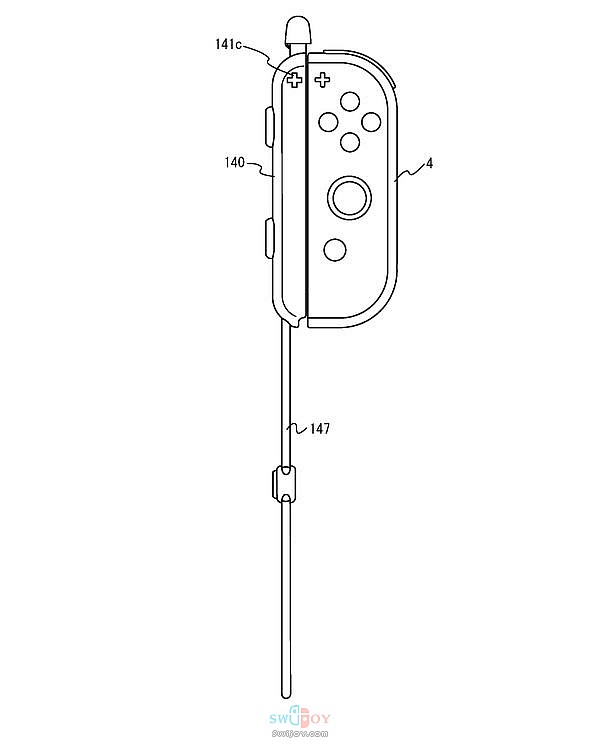 Switch可与Joy-Con手柄合体的触碰笔新专利曝光