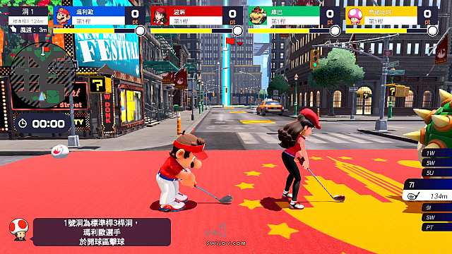 Switch《马里奥高尔夫：超级冲刺》V2.0.0版免费更新上线