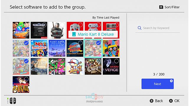 Switch 14.0.0版系统更新发布 新增游戏分组和蓝牙音量控制功能