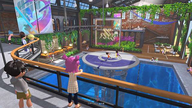 Switch《任天堂Switch运动》SPOCCO广场展示截图曝光