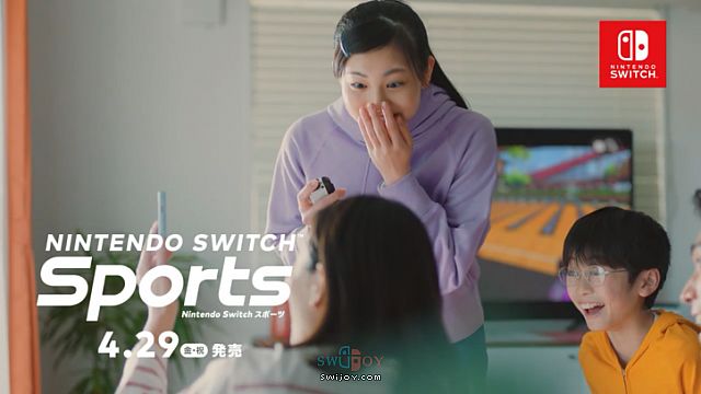 Switch《任天堂Switch运动》电视广告——网球篇
