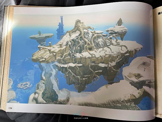 Switch的《塞尔达传说：王国之泪》艺术设定画册内容曝光