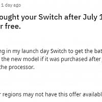 美国任天堂推出以旧换新服务 Switch用户可免费升级为续航增强版