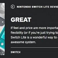 价格和尺寸为Switch Lite赚到了IGN终评8.3分