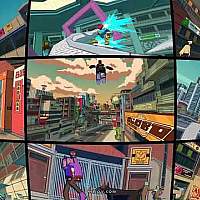 Switch版滑板涂鸦游戏《Bomb Rush Cyberfunk》将于2022年发售