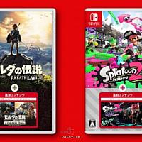 《塞尔达传说：旷野之息》与《喷射战士2》的本体+扩张版将助阵Switch OLED的首发