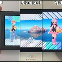 三款Switch实机运行《宝可梦：晶灿钻石/明亮珍珠》对比