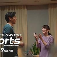Switch《任天堂Switch运动》电视广告——网球篇