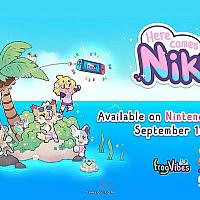 Switch可爱纸片动作游戏《妮可来了！》将于9月1日发售