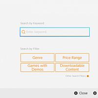 Switch eShop搜索页面新增价格DLC等筛选功能