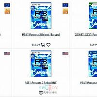  Switch《女神异闻录3：Reload》或将同步发售