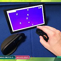 玩家自制 switch 2 手柄鼠标配件 3D打印数据开源